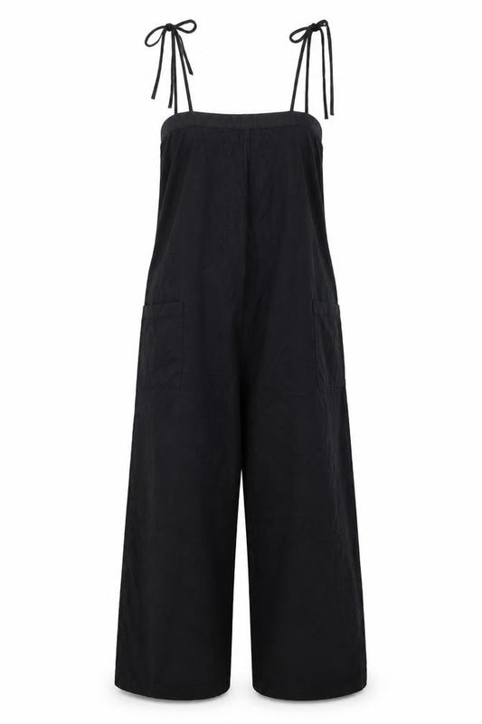 Womens UK Size 8 ASOS One-Piece Black Jumpsuit