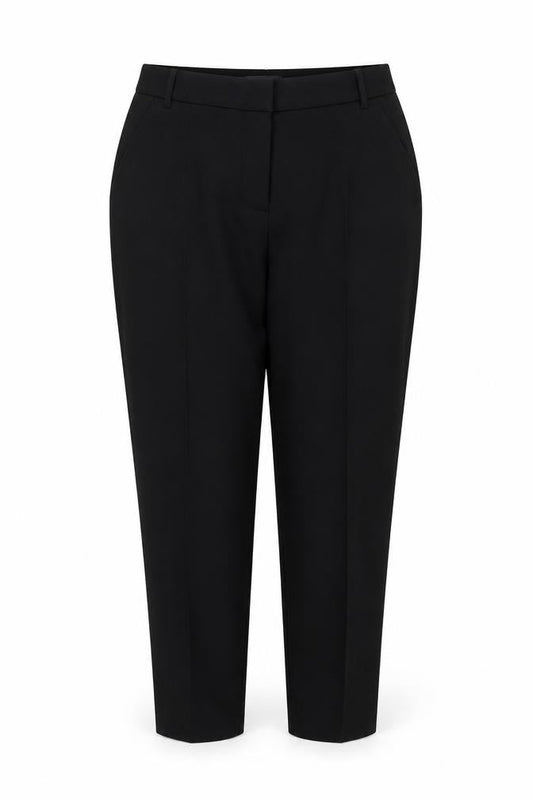 Womens UK Size 12 Dorothy Perkins Regular Fit Dress Pants Black Trousers