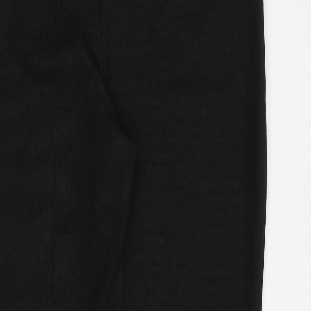 Womens UK Size 12 Dorothy Perkins Regular Fit Dress Pants Black Trousers