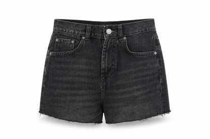 Womens UK Size 8 Denim & Co. Regular Fit Cut-Off Shorts