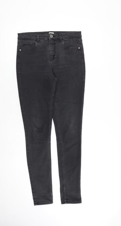 Womens UK Size 10 John Lewis Regular Fit Skinny Grey Jeans
