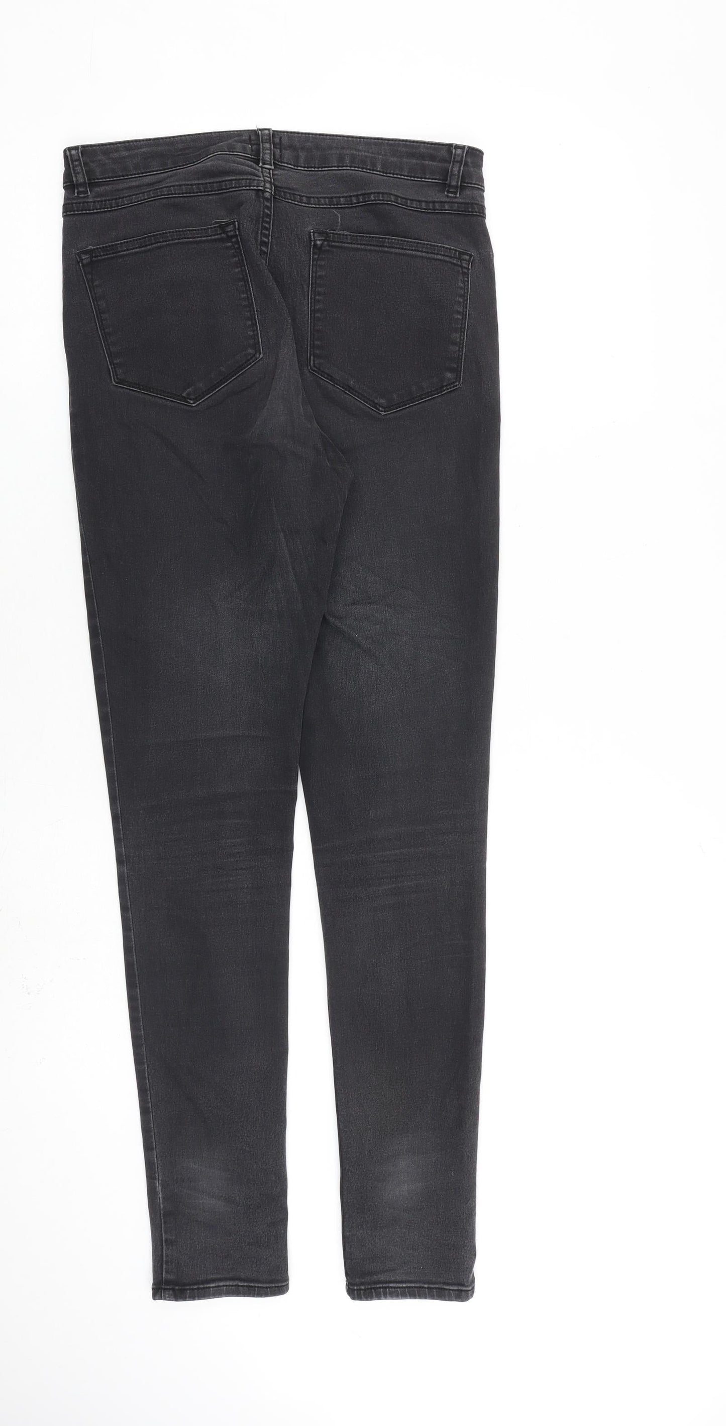 Womens UK Size 10 John Lewis Regular Fit Skinny Grey Jeans