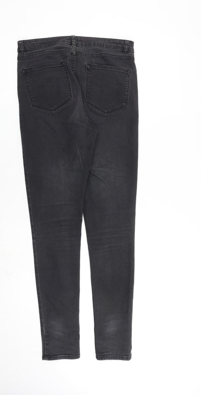 Womens UK Size 10 John Lewis Regular Fit Skinny Grey Jeans