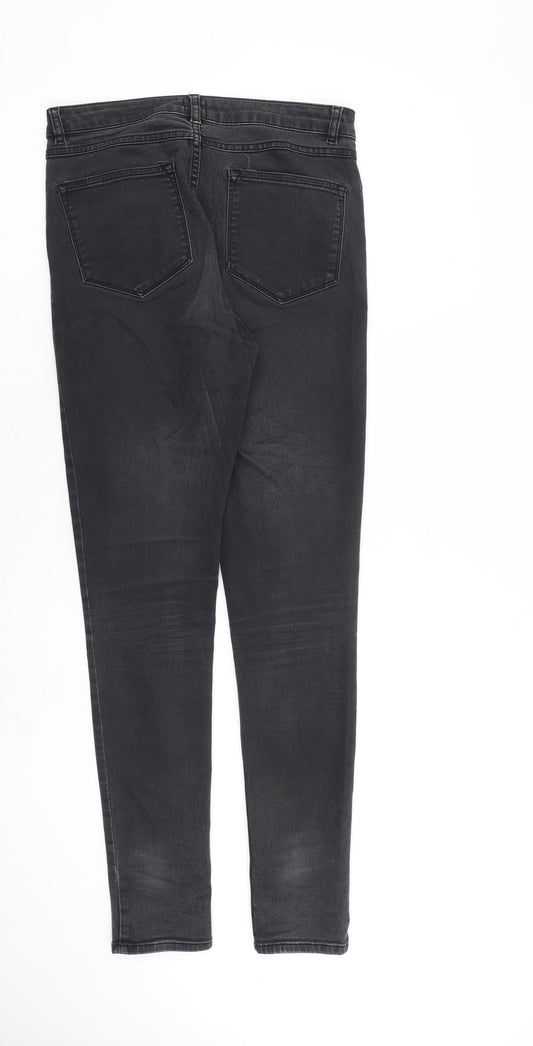 Womens UK Size 10 John Lewis Regular Fit Skinny Grey Jeans