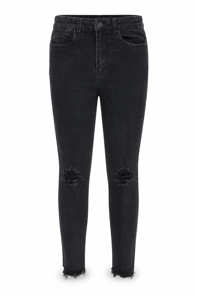 Womens UK Size 8 New Look Slim Fit Skinny Black Jeans