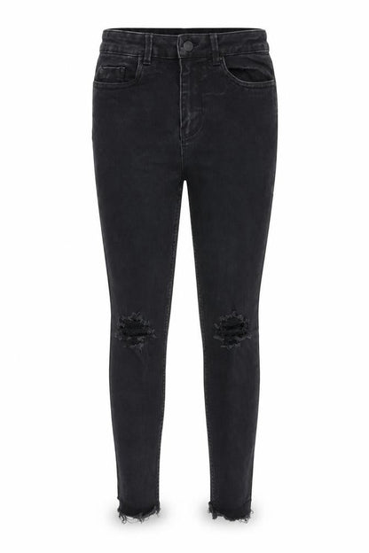 Womens UK Size 8 New Look Slim Fit Skinny Black Jeans