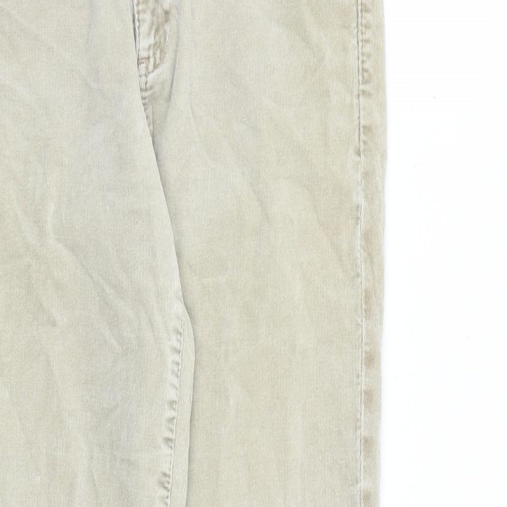 Womens UK Size 30 in Gap Regular Fit  Beige Trousers