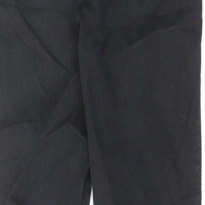 Mossimo Womens Black Cotton Skinny Jeans Size 10 L29 in Regular Zip