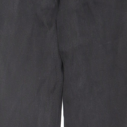 TU Womens Grey Cotton Skinny Jeans Size 10 L27 in Regular Zip