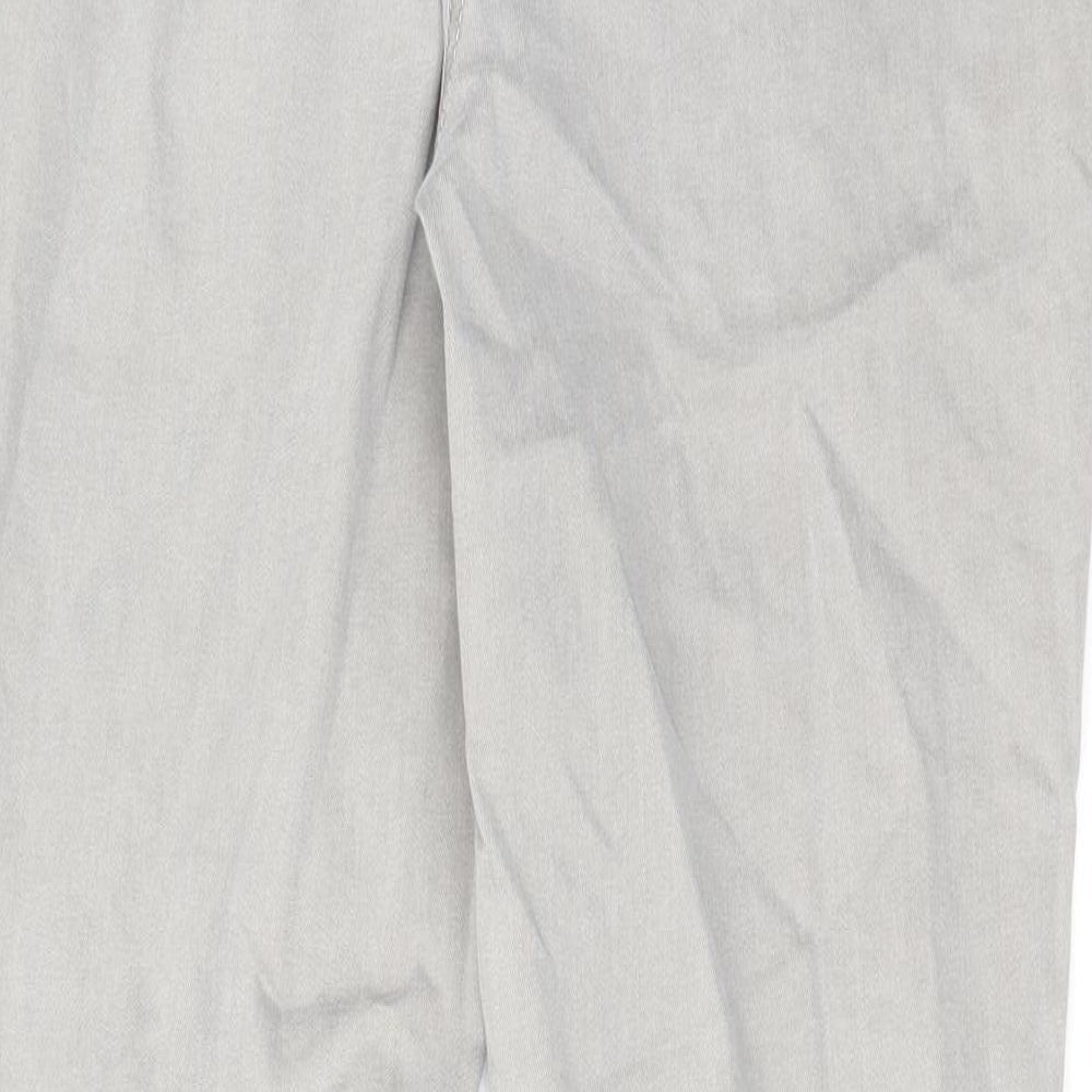 Toni Womens Grey Cotton Skinny Jeans Size 18 L29 in Regular Zip