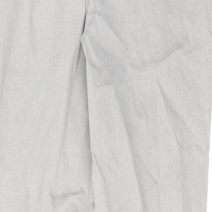 Toni Womens Grey Cotton Skinny Jeans Size 18 L29 in Regular Zip