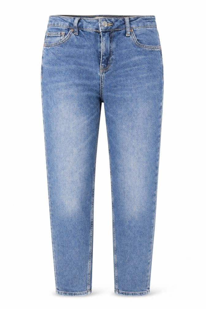 Womens UK Size 25 in Topshop Regular Fit Tapered Blue Jeans