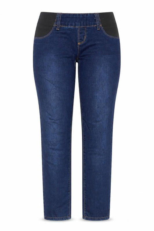 Womens UK Size 28 in Mama-licious Regular Fit Jegging Blue Jeans