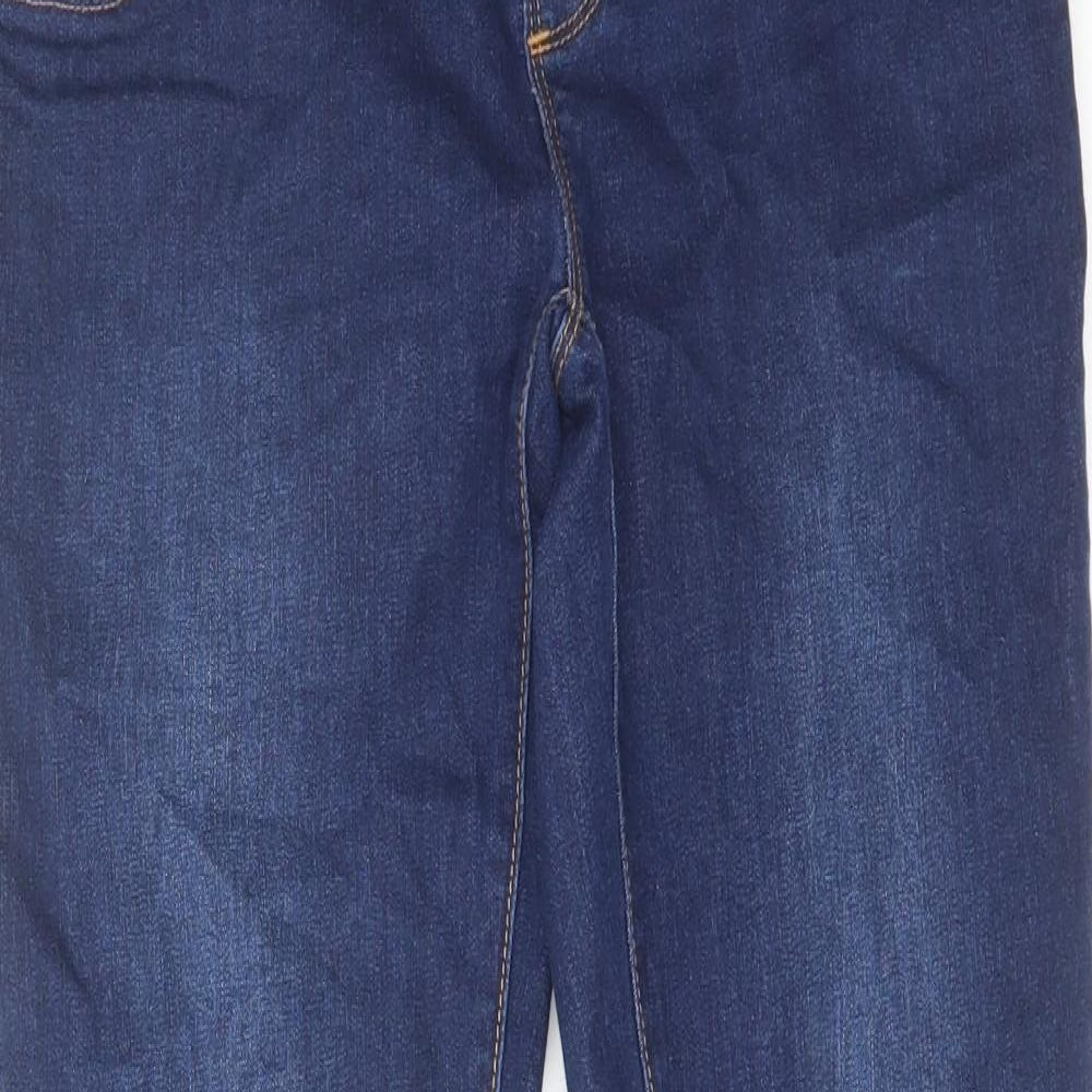 Mama-licious Womens Blue Cotton Jegging Jeans Size 28 in L32 in Regular