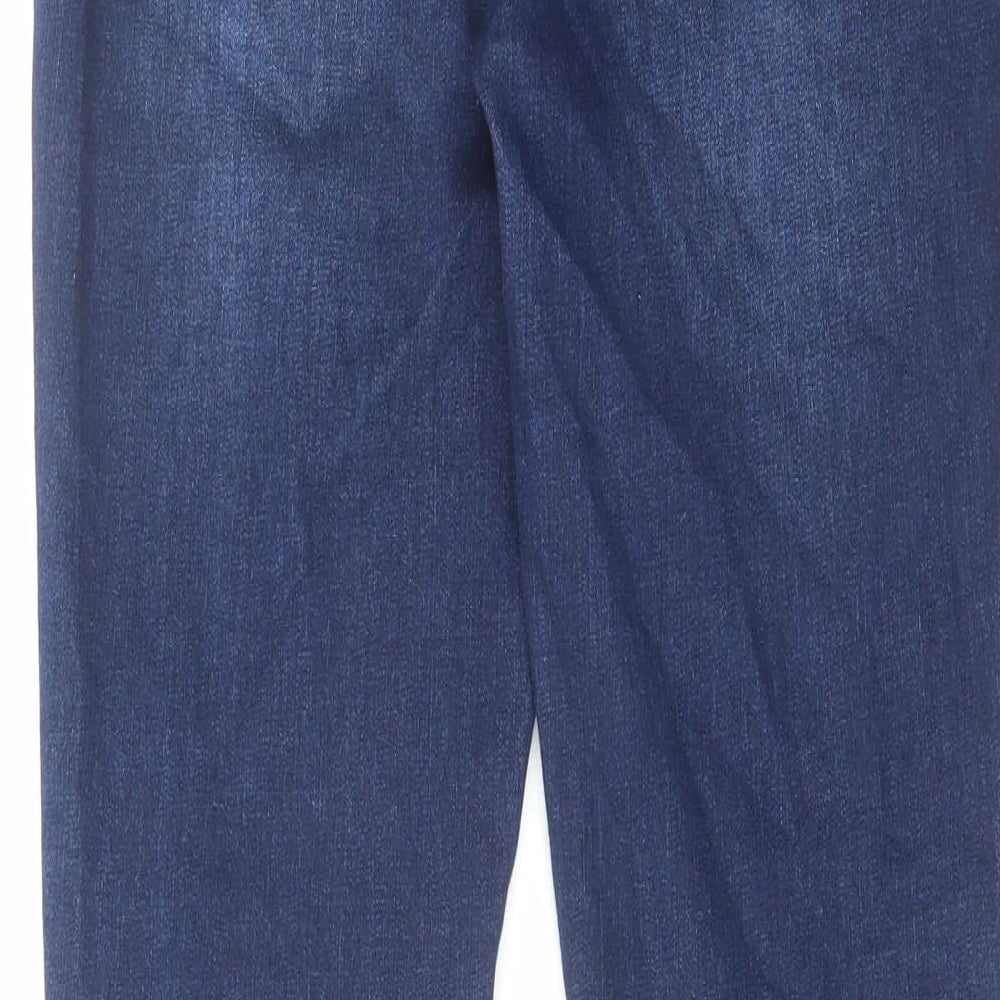 Mama-licious Womens Blue Cotton Jegging Jeans Size 28 in L32 in Regular