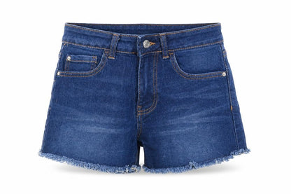 Womens UK Size 8 Denim & Co. Regular Fit Cut-Off Shorts