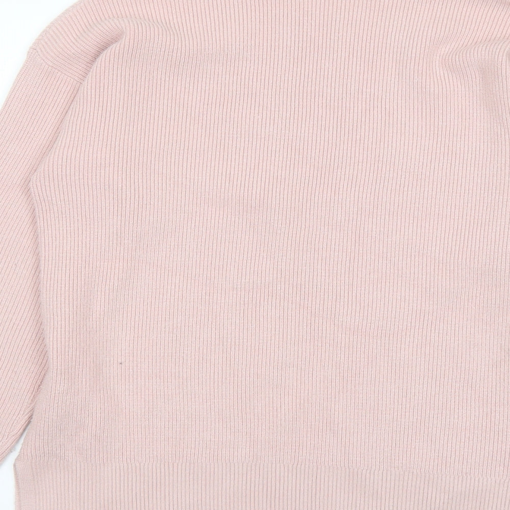 Womens UK Size M Marks and Spencer Pink Pullover Jumper