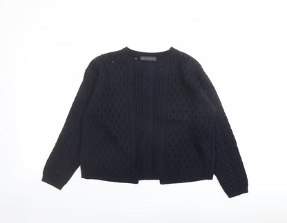 Womens UK Size 12 Marks and Spencer Blue Cardigan Jumper