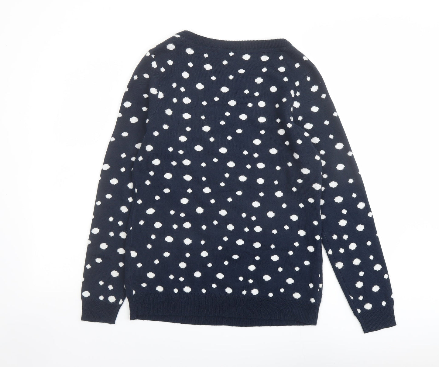 Womens UK Size S bonprix Blue Pullover Jumper