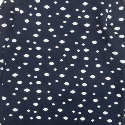 Womens UK Size S bonprix Blue Pullover Jumper