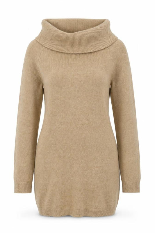 Womens UK Size M If It Were Me Brown Pullover Jumper