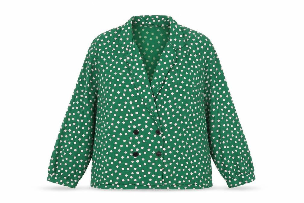 Womens UK Size 6 Topshop Green Basic Blouse