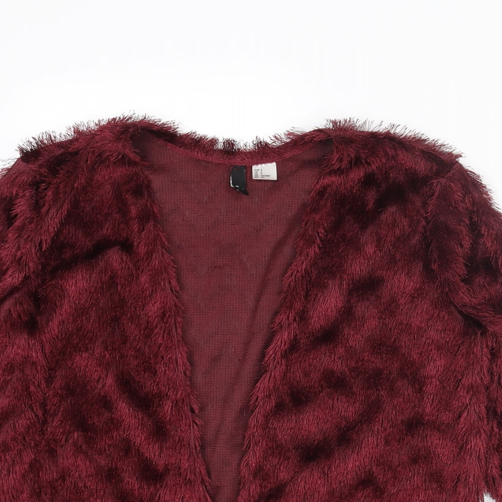 Divided by H&M Womens Red Jacket Blazer Size S