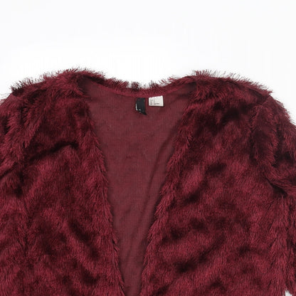 Divided by H&M Womens Red Jacket Blazer Size S