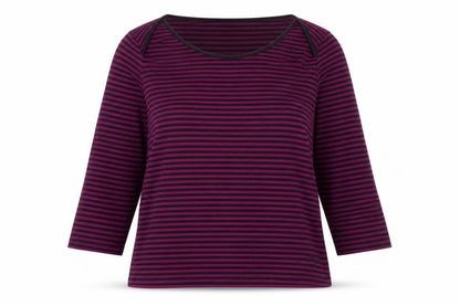 Womens UK Size M Paul Costelloe Purple Basic T-Shirt