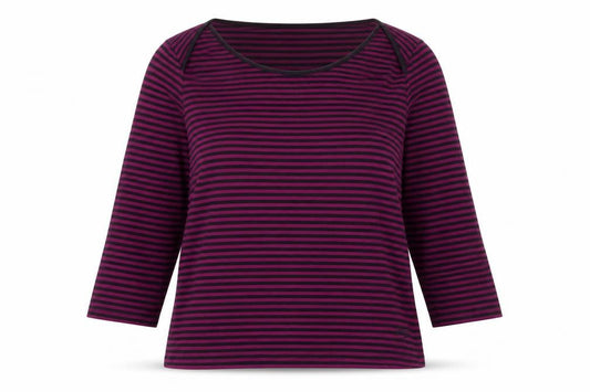 Womens UK Size M Paul Costelloe Purple Basic T-Shirt