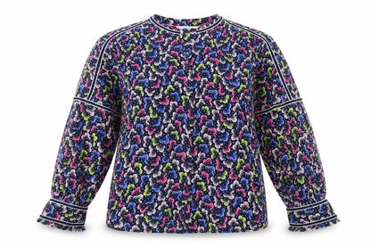 Womens UK Size 10 Per Una Multicoloured Basic Blouse