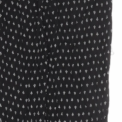 Womens UK Size S Denver Hayes Regular Fit Jogger Black Trousers