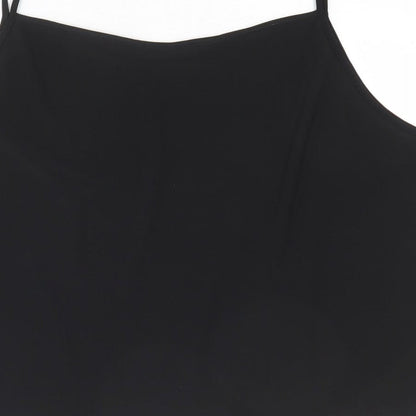 Womens UK Size 2XS Saloos Black Camisole Tank