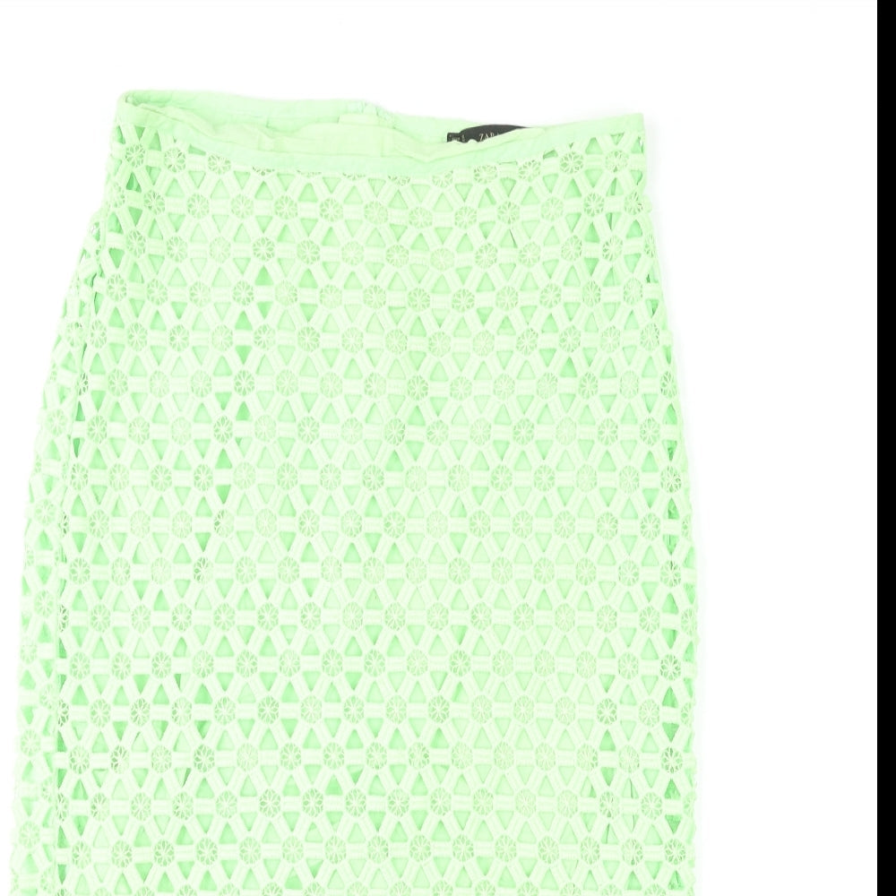 Womens UK Size S Zara A-Line  Skirt