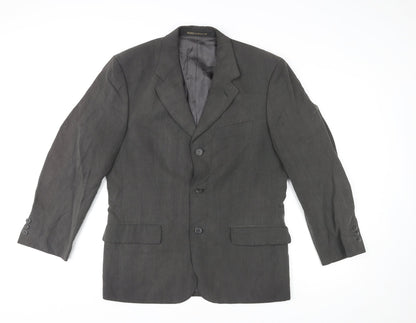 Mens UK Size 38 St Michael Regular Grey Suit Jacket