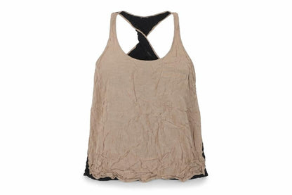 Marks and Spencer Womens Blue Viscose Basic Tank Size 18 Round Neck