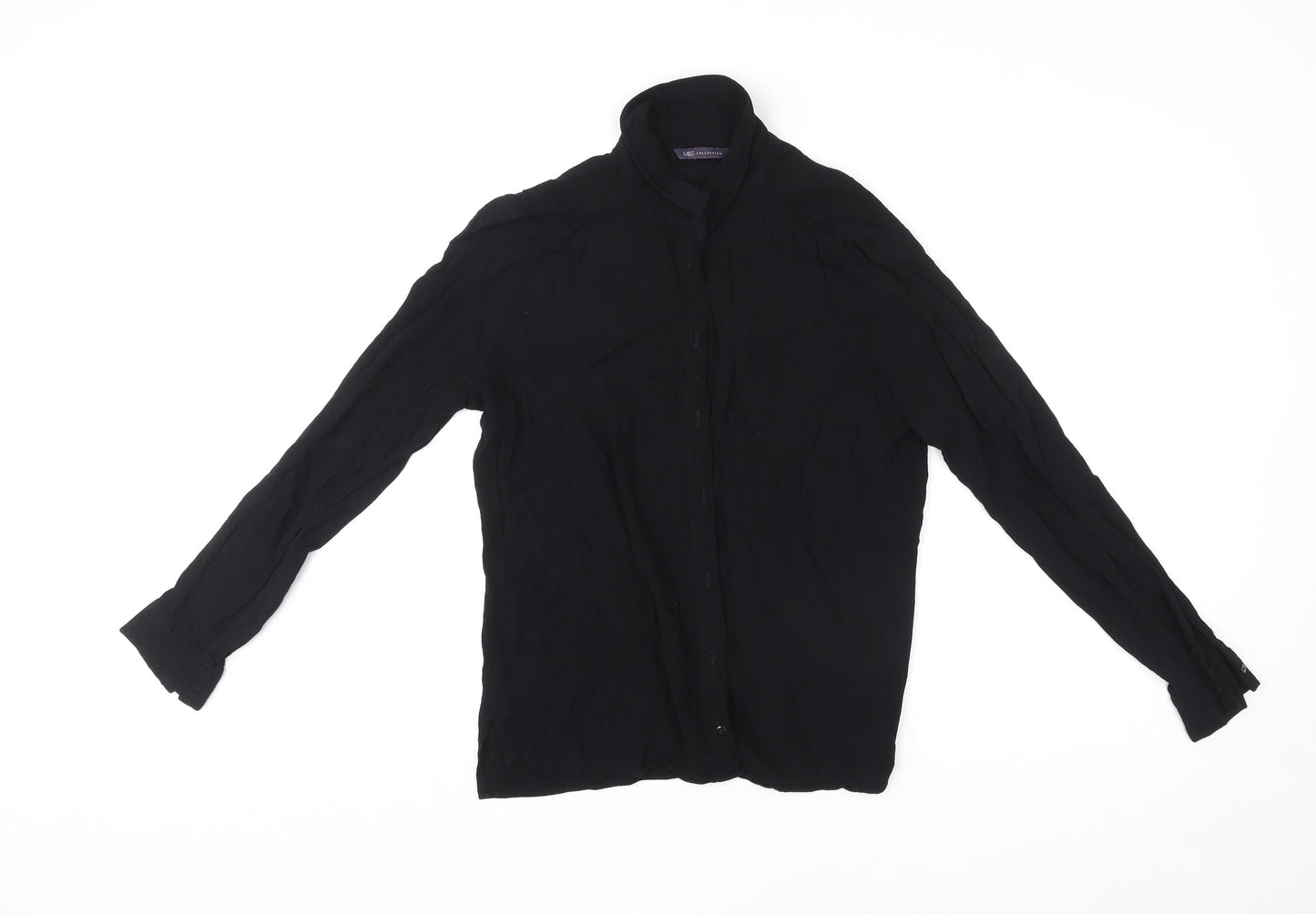 Womens UK Size 12 Marks and Spencer Black Cardigan Jumper