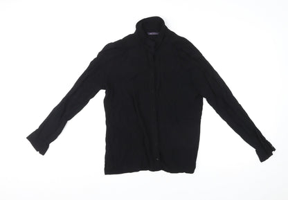 Womens UK Size 12 Marks and Spencer Black Cardigan Jumper