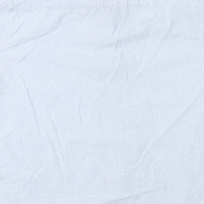 Womens UK Size 2XL Marks and Spencer Blue Basic Button-Up