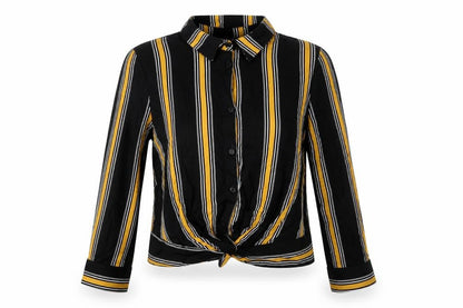 Womens UK Size 16 Select Black Basic Button-Up