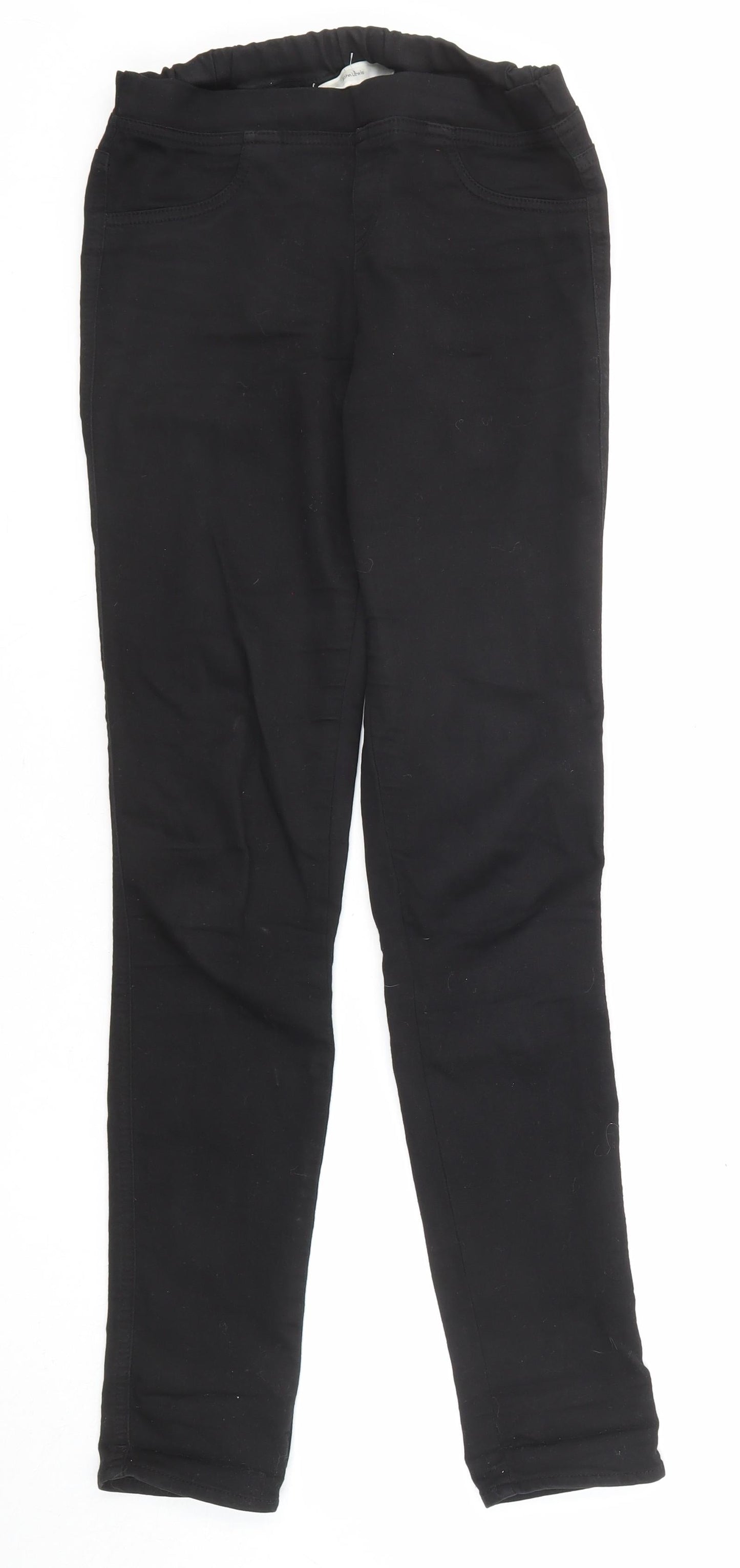 Womens UK Size 10 John Lewis Regular Fit Jegging Black Jeans