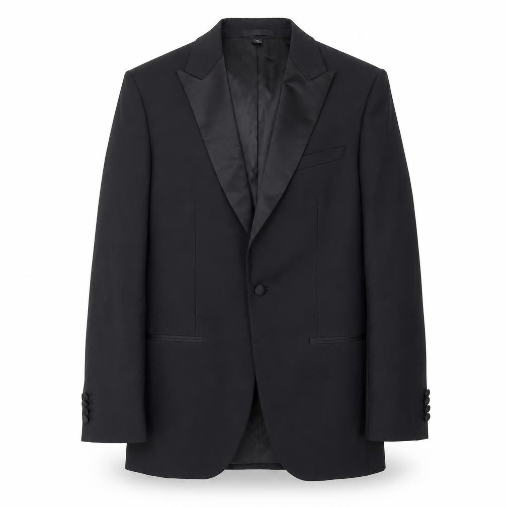 Mens UK Size 38 Marks and Spencer Regular Black Suit Jacket