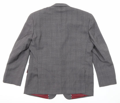 Mens UK Size 42 Skopes Regular Grey Suit Jacket