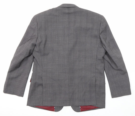 Mens UK Size 42 Skopes Regular Grey Suit Jacket