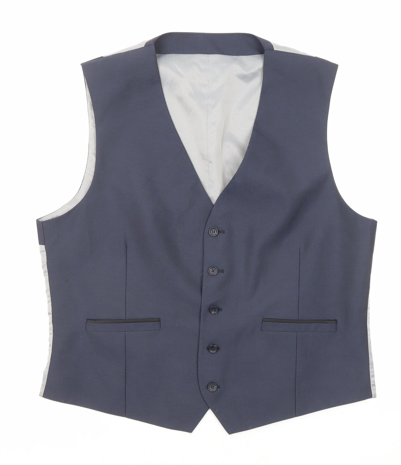 Mens UK Size 44 Burton Regular Blue Suit Jacket