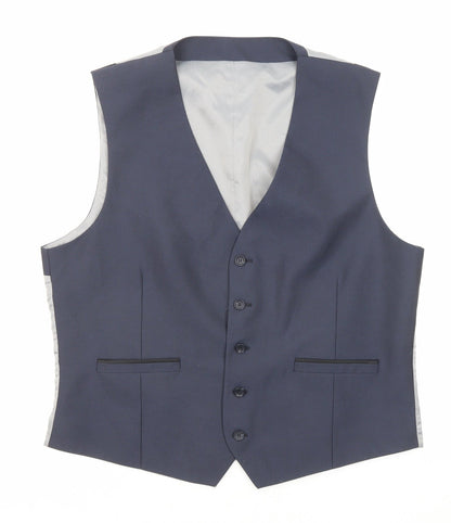 Mens UK Size 44 Burton Regular Blue Suit Jacket