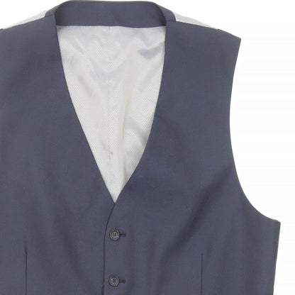 Mens UK Size 44 Burton Regular Blue Suit Jacket
