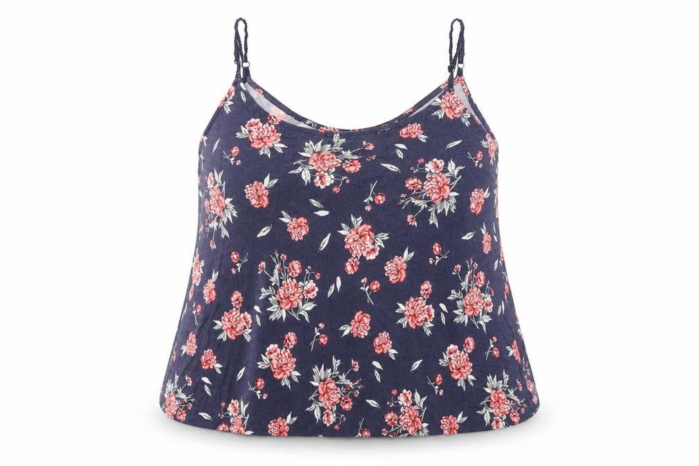 Womens UK Size 22 Torrid Blue Basic Tank