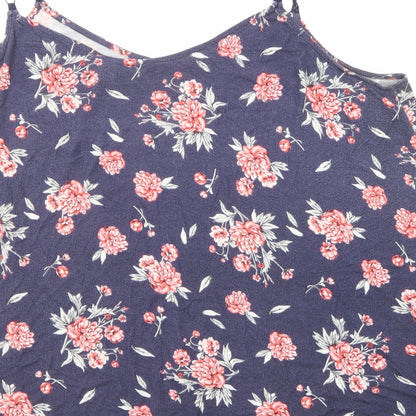 Womens UK Size 22 Torrid Blue Basic Tank