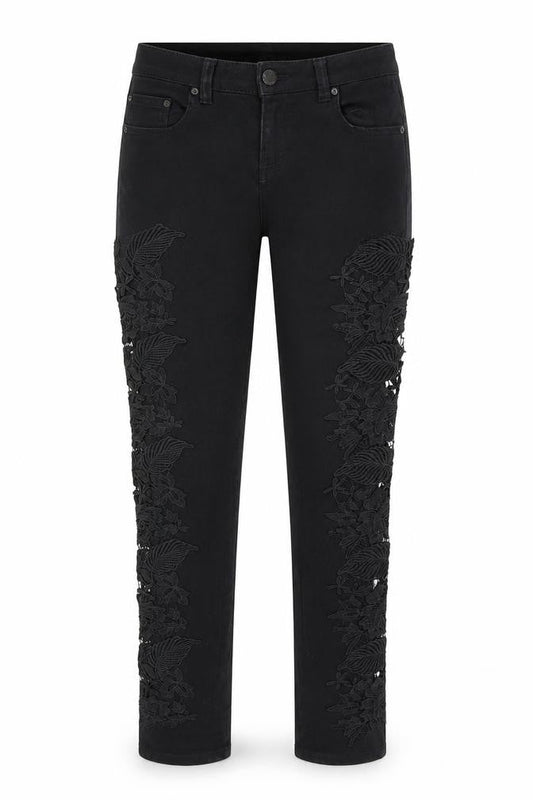 Womens UK Size 6 Quiz Regular Fit Skinny Black Jeans